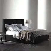 EKONOMODO COLOMBIA - Combo Cama King 200x200x140 con Colchon Pillow Marfil Negro