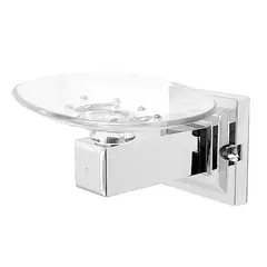 GRIFOS CENTER - Jabonera para Baño Cromada Salento Tamesis