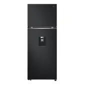 LG - Nevera No Frost Congelador Superior 459 Litros Door Cooling Negro VT45KPMC