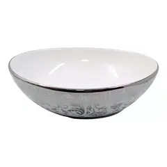 GRIFOS CENTER - Lavamanos Ovalado Estadio Catar 40x33x14.5cm