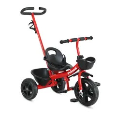 QMAX - Triciclo Paseador para Niños Cool Kids Rojo