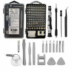 FERRECO BASICS - Desarmadores Precisión 115 Piezas Torx PS5 Xbox Iphone Tablet PC Mac Electrónica Nintendo