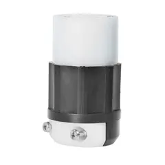 LEVITON - Tomacorriente Media Vuelta 20 A 125 V 2 P + T