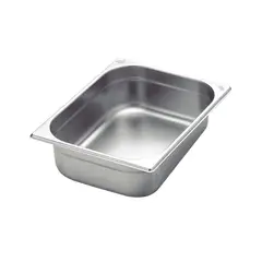 TRAMONTINA - Azafate Gn 1/2 de Acero Inoxidable sin Asas y Profundidad de 65 Mm