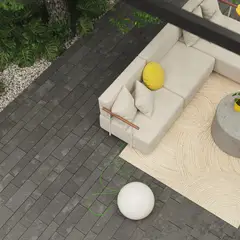 GENERICO - Piso Pared Concreto Arq Alabastro Metal Caja X0.45 M2