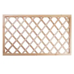 DEKOART - Reja Jardín Madera Pequena 100x60x3 cm