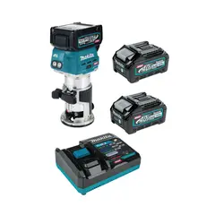 MAKITA - Rebordeadora 3/8"- 1/4" XGT 40V 10000-31000 RPM sin Escobillas