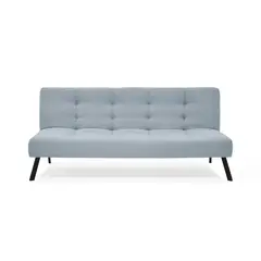 HOGAR VENECIA - Sofá Cama Asher 80x184x78 Tela Plata