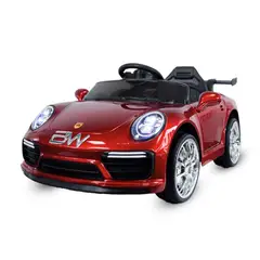 PRINSEL - Carro Montable Eléctrico 718 Cayman Rojo Metal 6v
