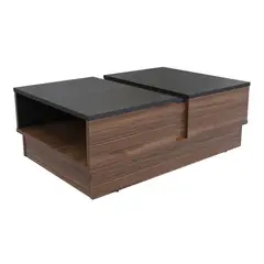 undefined - Mesa de Centro Bran 29x80x53cm Gales Negro