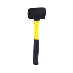 SUPERIOR - Juego de Martillos de Caucho F- Vidrio 2 Piezas 16 Oz