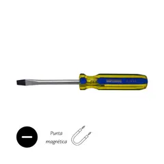 SUPERIOR - Juego de Destornilladores Pala 10 Piezas Cromo Vanadio 1/8" X 3"