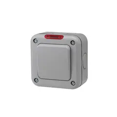 HALUX - Interruptor Sencillo Para Intemperie Ip66 / 15 A