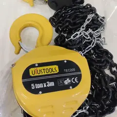 UYUSTOOLS - Polipasto de Cadena 5 Toneladas X 3 Metros