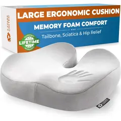 undefined - Cojín Viscoelástico 5 Stars United Para Alivio De Dolor Y Comodidad