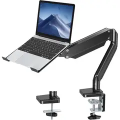 undefined - Soporte de Laptop y Monitor Ajustable con Montaje a Gas