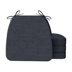 undefined - Juego de Cojines para Silla de Comedor en Forma de D y Funda Lavable