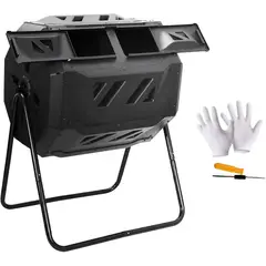 undefined - Compostador Exterior Doble Cámara 360°