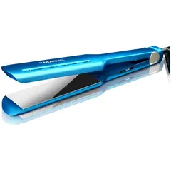 7MAGIC - Plancha de Pelo Nano Titanium 1.7? 450°F 5 Temperaturas Doble Voltaje