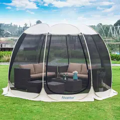 ALVANTOR - Carpa para Exteriores con Montaje Instantáneo Protección UV y Malla Antiinsectos