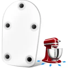 undefined - Tapete Antideslizante para batidora de pie Sipnore de 4.26 a 4.73L Acrílico Transparente