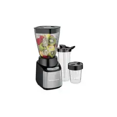 HAMILTON BEACH - Batidora MultiBlend 650W 4 Tarros Inastillables sin BPA