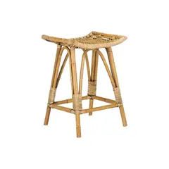 SAFAVIEH - Taburete Elegante de Mostrador de Ratán Leda