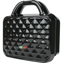 BRENTWOOD - Waflera Doble TS-239BK Diseño Compacto y Placas Antiadherentes