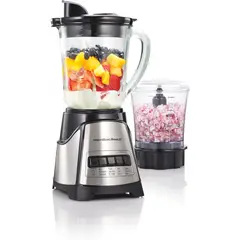 HAMILTON BEACH - Licuadora Power Elite 40 oz 700W con Picadora