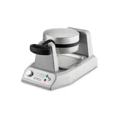 WARING - Mini Waflera Belga WMB400X 1200W Aluminio Fundido 120V Giratoria