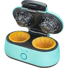 BRENTWOOD - Waflera en Tazón Doble Antiadherente 1000W Azul