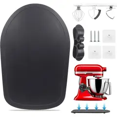 undefined - Tapete Deslizante para Batidora KitchenAid 4.25L con Organizador de Cables