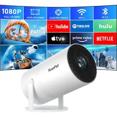 undefined - Proyector Portátil XuanPad FULL HD 1080P con Enfoque Eléctrico y WiFi 6