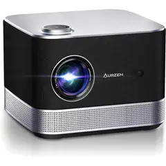 undefined - Proyector Inteligente Aurzen BOOM 3 con 4K WiFi Bluetooth y Netflix Oficial