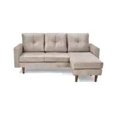ROCA - Sofa en L Intercambiable Beira 85X190X140 Beige