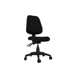 DIVIOFFICE - Silla De Escritorio Ergonómica Negro Trek 2P