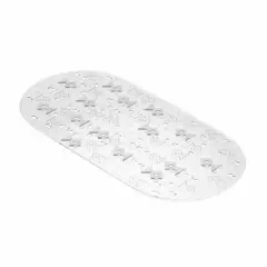 DAMECOS - Tapete para Baño Antideslizante 70x35 cm Traslucido