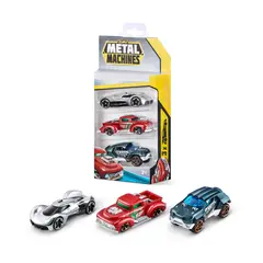 ZURU - Carritos De Juguete Metal Machines Set X 3 - Scorpio