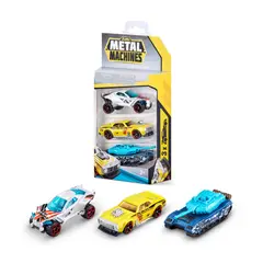 ZURU - Carritos De Juguete Metal Machines Set X 3 - Raider