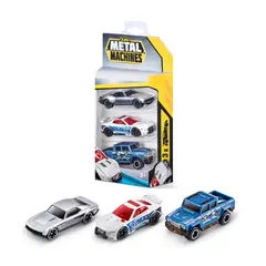 ZURU - Carritos De Juguete Metal Machines Set X 3 - Flair