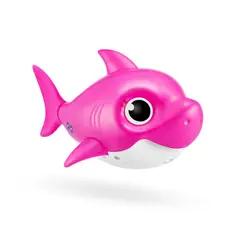 ZURU - Tiburón Juguete Robot Robo Alive Baby Shark Rosa