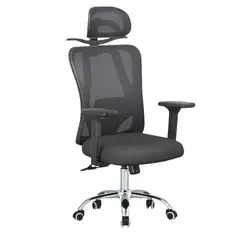 AKIVOY - Silla de escritorio Ejecutiva Negro Longyi