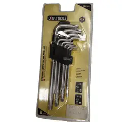 UYUSTOOLS - Juego de Llaves Torx 9 Piezas Mediano