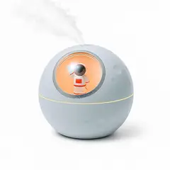 52 BITS - Humidificador Difusor Astronauta de 300 ml Color Blanco