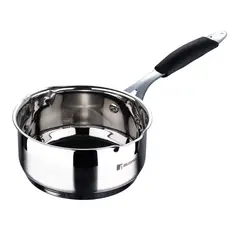 BERGNER - Cacerola Antiadherente 16x7.5cm 1.3 Litros Acero Inoxidable Inducción Midnight Blue Libre de PFOA