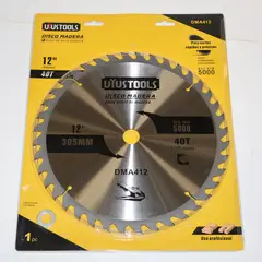 UYUSTOOLS - Disco Madera 10 Pulgadas X 40 Dientes