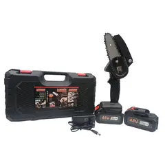 undefined - Mini Motosierra Eléctrica 2 Baterías Recargable 48V1 Genérico