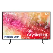 SAMSUNG - Televisor 65" Crystal 4k Uhd Un65du7000 Negro