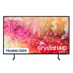 SAMSUNG - Televisor 65" Crystal 4k Uhd Un65du7000 Negro