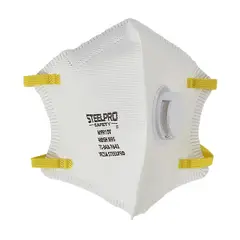 STEELPRO - Respirador Paquete Por 30 Unidades M9910v Plegable Blanco